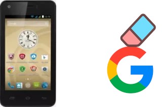 So löschen Sie ein Google-Konto auf Prestigio MultiPhone 5454 DUO