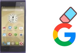 So löschen Sie ein Google-Konto auf Prestigio MultiPhone 5455 DUO