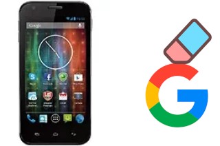 So löschen Sie ein Google-Konto auf Prestigio MultiPhone 5501 Duo