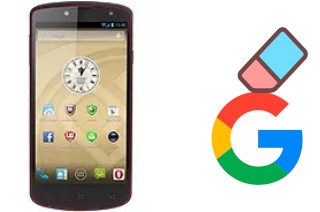 So löschen Sie ein Google-Konto auf Prestigio MultiPhone 7500