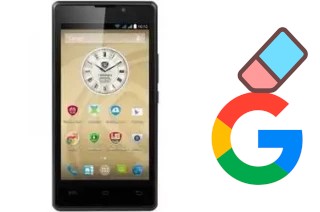 So löschen Sie ein Google-Konto auf Prestigio Wize A3