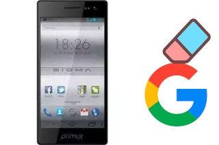 So löschen Sie ein Google-Konto auf PRIMUX Primux Sigma