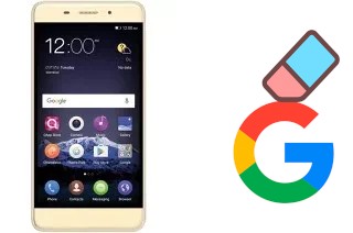 So löschen Sie ein Google-Konto auf QMobile M6 Lite