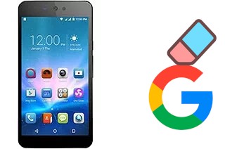 So löschen Sie ein Google-Konto auf QMobile Linq L15