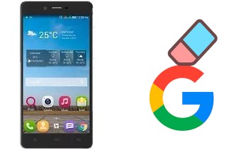 So löschen Sie ein Google-Konto auf QMobile Noir M300