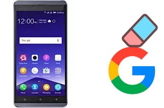 So löschen Sie ein Google-Konto auf QMobile Noir Z9 Plus