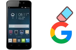 So löschen Sie ein Google-Konto auf QMobile Noir X35