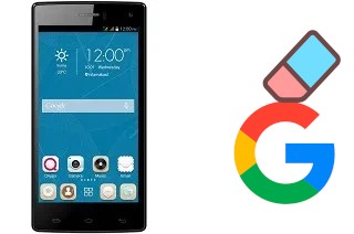 So löschen Sie ein Google-Konto auf QMobile Noir X550