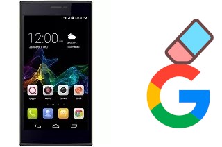 So löschen Sie ein Google-Konto auf QMobile Noir Z8 Plus