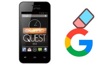 So löschen Sie ein Google-Konto auf Qumo QUEST 353