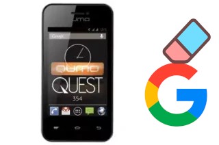 So löschen Sie ein Google-Konto auf Qumo QUEST 354