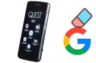 So löschen Sie ein Google-Konto auf Qumo QUEST 402