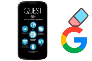 So löschen Sie ein Google-Konto auf Qumo Quest 404