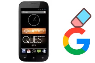 So löschen Sie ein Google-Konto auf Qumo QUEST 453