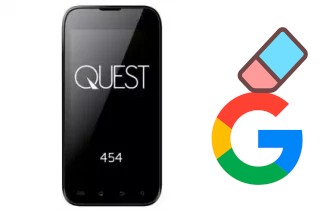 So löschen Sie ein Google-Konto auf Qumo QUEST 454