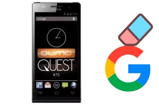 So löschen Sie ein Google-Konto auf Qumo QUEST 475