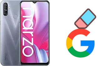 So löschen Sie ein Google-Konto auf Realme Narzo 20A