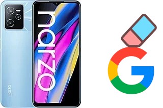 So löschen Sie ein Google-Konto auf Realme Narzo 50A Prime