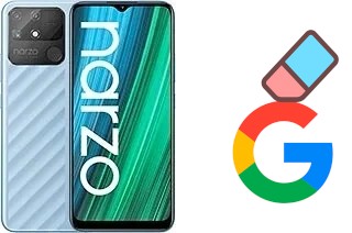 So löschen Sie ein Google-Konto auf Realme Narzo 50A