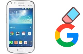 So löschen Sie ein Google-Konto auf Samsung Galaxy S Duos 2 S7582