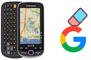 So löschen Sie ein Google-Konto auf Samsung Intercept