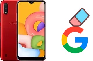 So löschen Sie ein Google-Konto auf Samsung Galaxy A01