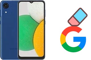 So löschen Sie ein Google-Konto auf Samsung Galaxy A03 Core