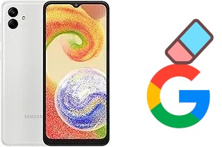 So löschen Sie ein Google-Konto auf Samsung Galaxy A04