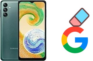 So löschen Sie ein Google-Konto auf Samsung Galaxy A04s