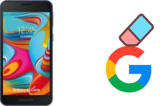 So löschen Sie ein Google-Konto auf Samsung Galaxy A2 Core