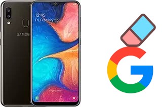 So löschen Sie ein Google-Konto auf Samsung Galaxy A20