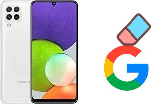 So löschen Sie ein Google-Konto auf Samsung Galaxy A22