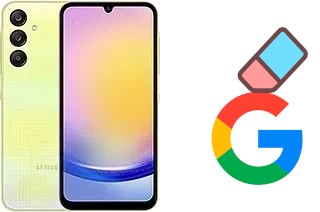 So löschen Sie ein Google-Konto auf Samsung Galaxy A25