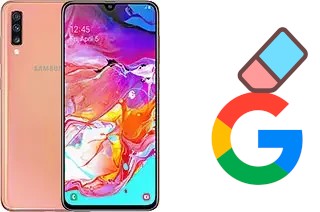 So löschen Sie ein Google-Konto auf Samsung Galaxy A70