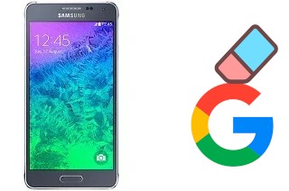 So löschen Sie ein Google-Konto auf Samsung Galaxy Alpha (S801)