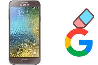 So löschen Sie ein Google-Konto auf Samsung Galaxy E5