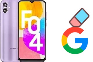 So löschen Sie ein Google-Konto auf Samsung Galaxy F04