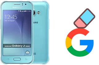 So löschen Sie ein Google-Konto auf Samsung Galaxy J1 Ace