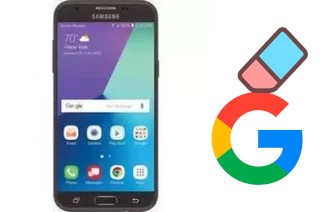 So löschen Sie ein Google-Konto auf Samsung Galaxy J3 Eclipse