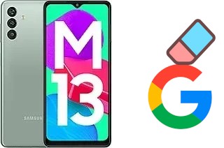 So löschen Sie ein Google-Konto auf Samsung Galaxy M13 (India)