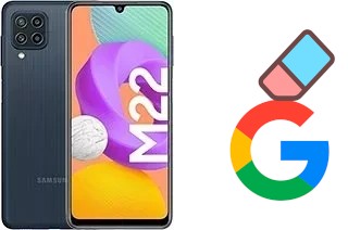 So löschen Sie ein Google-Konto auf Samsung Galaxy M22