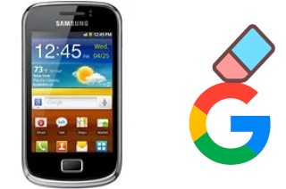 So löschen Sie ein Google-Konto auf Samsung Galaxy mini 2 S6500