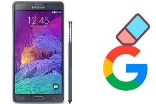 So löschen Sie ein Google-Konto auf Samsung Galaxy Note 4