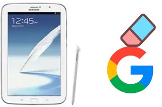 So löschen Sie ein Google-Konto auf Samsung Galaxy Note 8.0