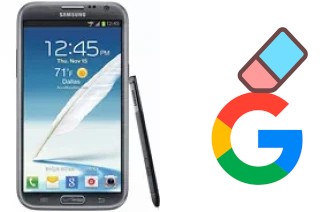 So löschen Sie ein Google-Konto auf Samsung Galaxy Note II CDMA