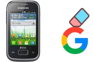 So löschen Sie ein Google-Konto auf Samsung Galaxy Pocket Duos S5302