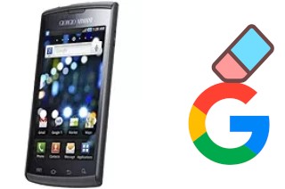 So löschen Sie ein Google-Konto auf Samsung I9010 Galaxy S Giorgio Armani