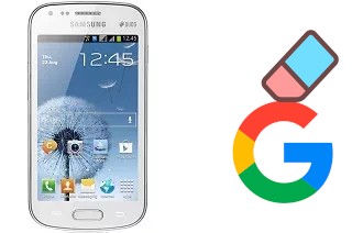 So löschen Sie ein Google-Konto auf Samsung Galaxy S Duos S7562