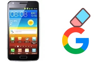 So löschen Sie ein Google-Konto auf Samsung I929 Galaxy S II Duos