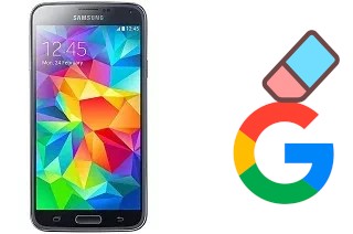 So löschen Sie ein Google-Konto auf Samsung Galaxy S5 TD-LTE